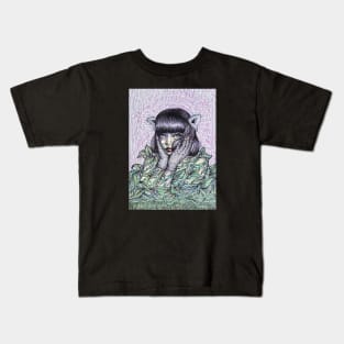 Wrapped Up Oona Cassidy Kids T-Shirt